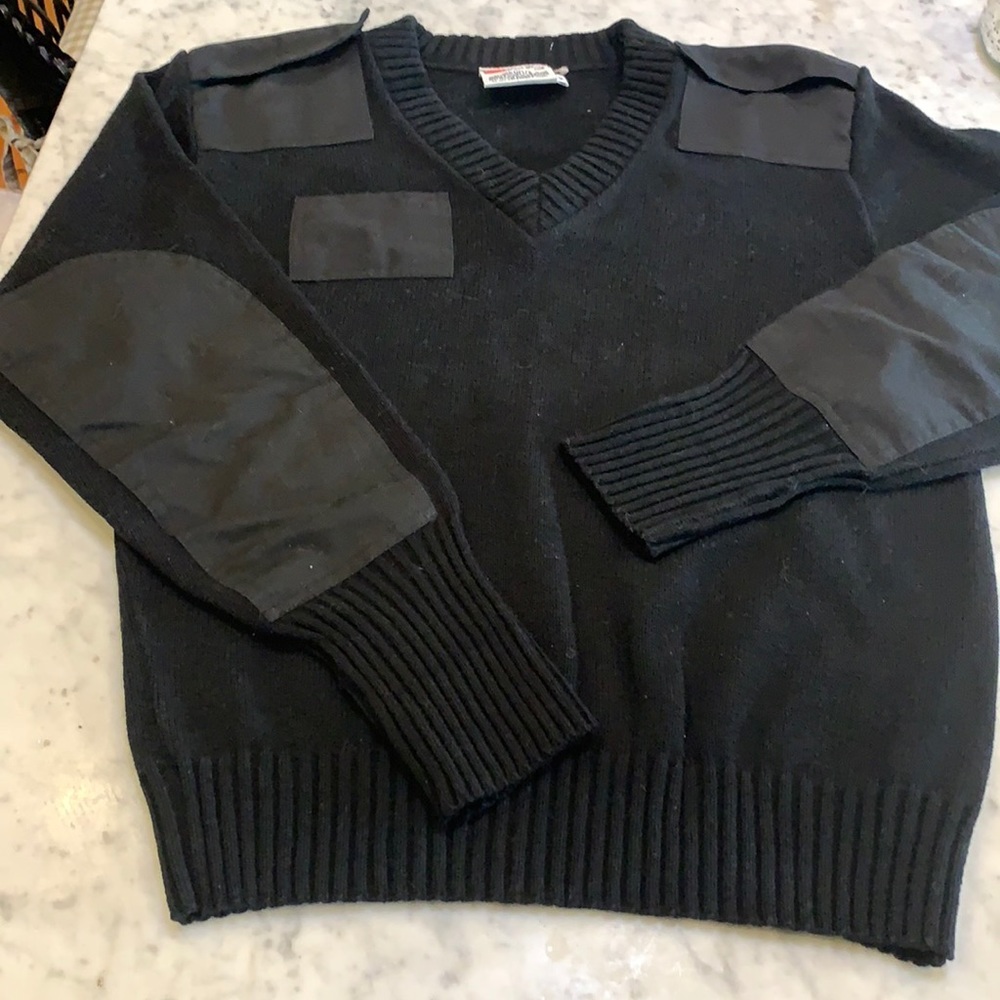 COMMANDO retro vintage MILITARY SWEATER